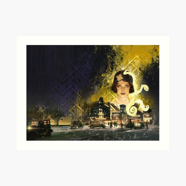Berlin: The Wicked City cover art by Loïc Muzy Art Print