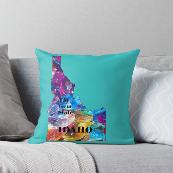 Item preview, Idaho Map with State Nickname:  The Gem State designed and sold by Havocgirl.