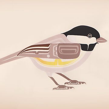 Artwork thumbnail, Black-Capped Chickadee by Gary Means
