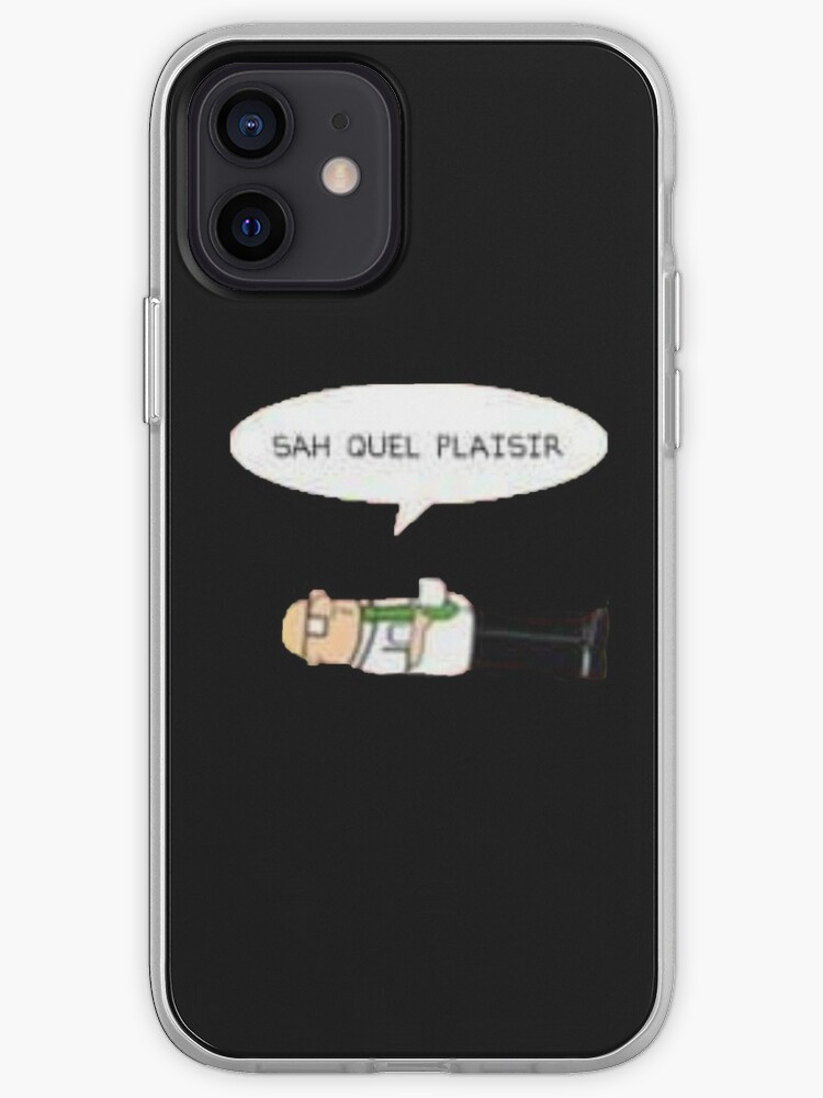 Sah What A Pleasure Rebeudeter Meme Twitter Iphone Case Cover By Qwarlowrius1 Redbubble