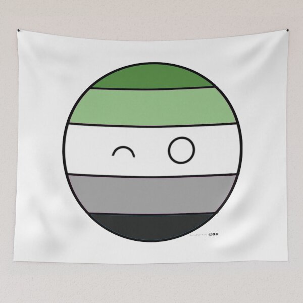 Item preview, Aromantic face! designed and sold by LGBTQIACOMIX.