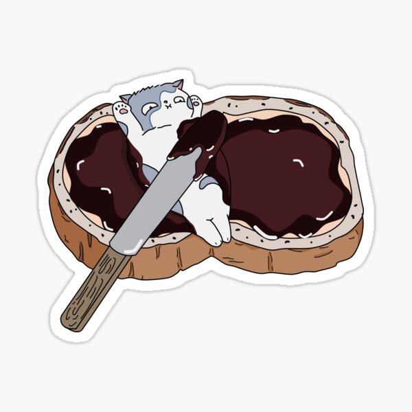 Item preview, Cat on Bread designed and sold by SirBobalot.