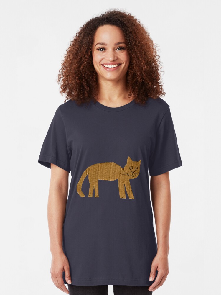 Alternate view of Cat Slim Fit T-Shirt