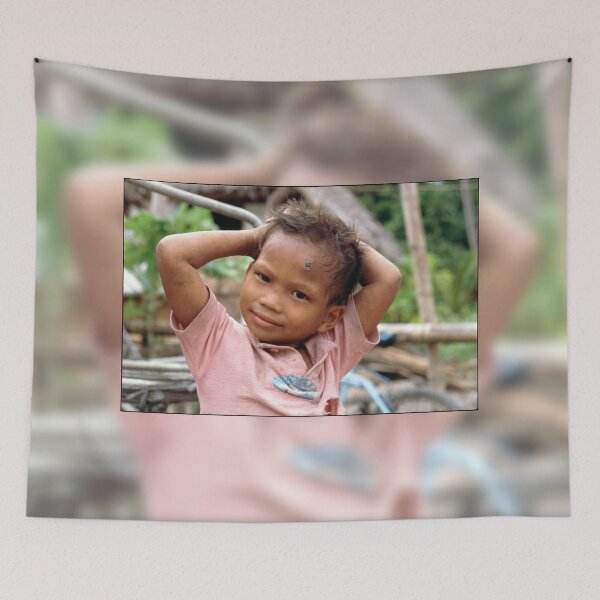 Item preview, Posing Cute kid, candid child portrait, Philippines designed and sold by JonDelorme.