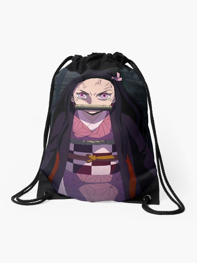 Demon Slayer Kimetsu No Yaiba 15 Drawstring Bag By Lam93 Redbubble