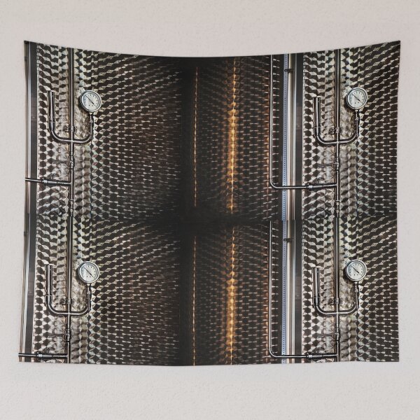 Item preview, gauge tube pressure pipe background silo steampunk texture winery designed and sold by fineartitalia.