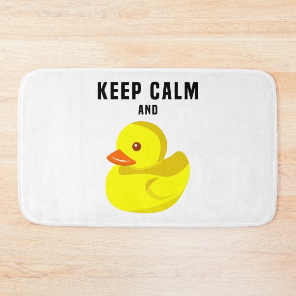 Item preview, Keep Calm and Rubber Duck designed and sold by fourretout.