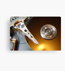 Laptop Hard Drive Canvas Print