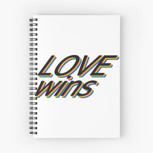 Item preview, LGBT love wins rainbow color designed and sold by zebrabyte.