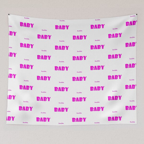 Item preview, BABY inside pregnant child birth mom funny gift designed and sold by urban-design.