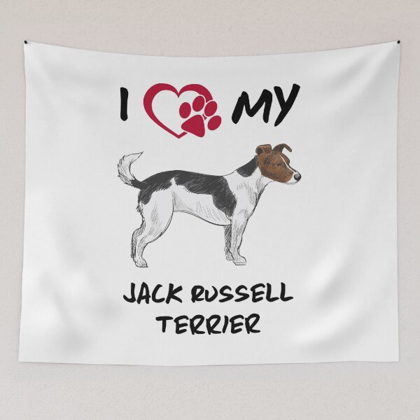 Item preview, I Heart My Jack Russell Terrier designed and sold by PurefireDesigns.