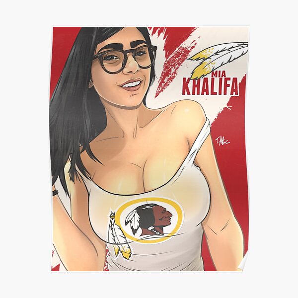 Mia Khalifa Poster by MassimMeridio.