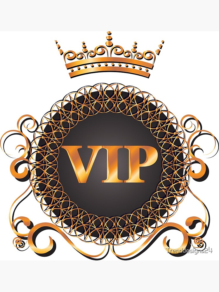 VIP Very important person V.I.P design