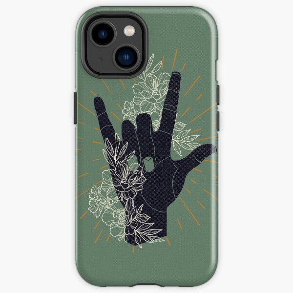 I LOVE YOU (Sign Language) iPhone Tough Case