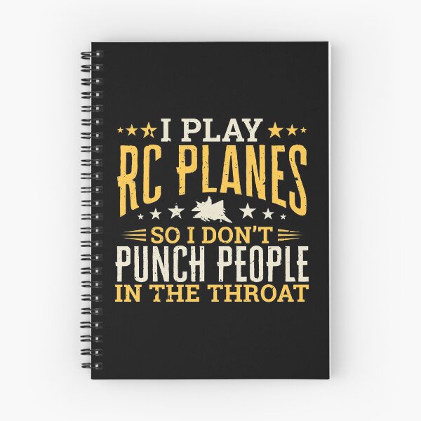 Item preview, I play RC Planes So I Don't Punch People In The Throat designed and sold by Orange Pieces.