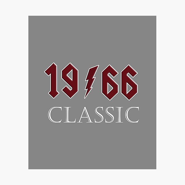 Item preview, Top 1966 Birthday Rock Classic Gift Design designed and sold by LGamble12345.