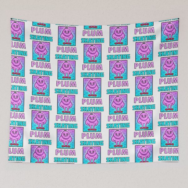 Item preview, SKATING PLUM designed and sold by BeaverNight.