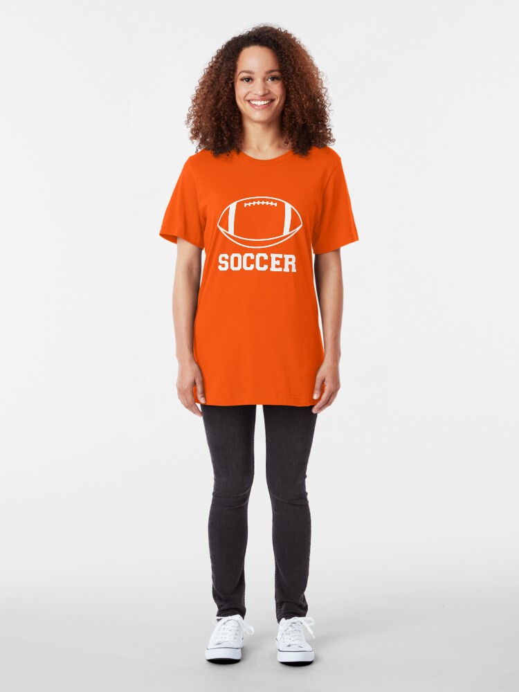 Alternate view of FOOTBALL (SOCCER) Slim Fit T-Shirt