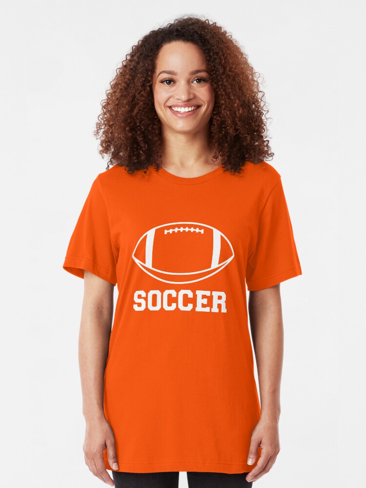 Alternate view of FOOTBALL (SOCCER) Slim Fit T-Shirt