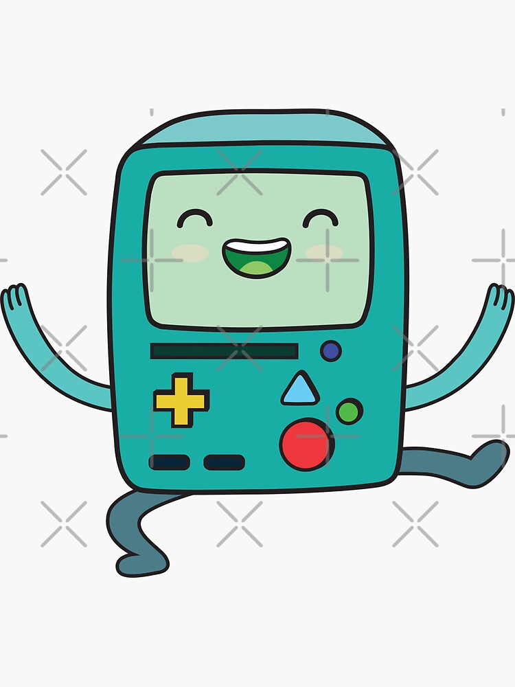 BMO Waterproof Vinyl Sticker Decal - 5 Inch Car Laptop Window Bumper Sticker