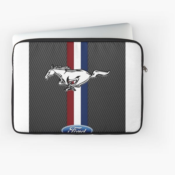 ford mustang noir Housse d'ordinateur