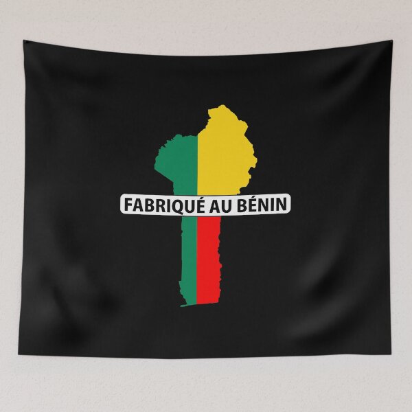 Item preview, benin made in flag map designed and sold by tony4urban.