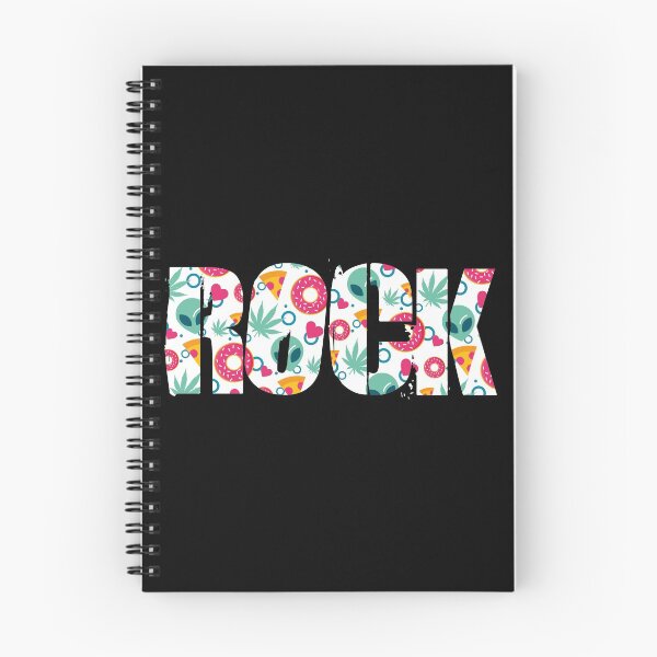 Item preview, Rock cannabis alien font music pattern designed and sold by KleinJenny.