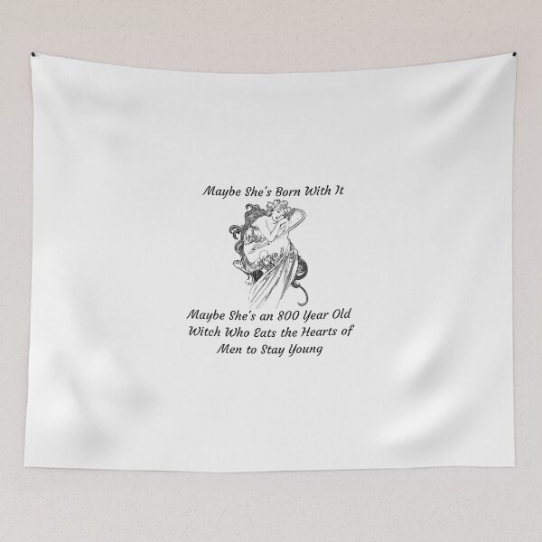 Item preview, Maybe She's Born With It  designed and sold by AmandaActually.