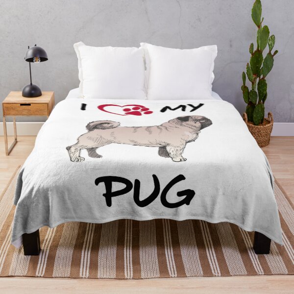 Item preview, I Heart My Pug designed and sold by PurefireDesigns.