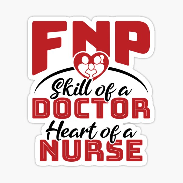 Item preview, FNP The Skill Of A Doctor The Heart Of A Nurse designed and sold by jaygo.