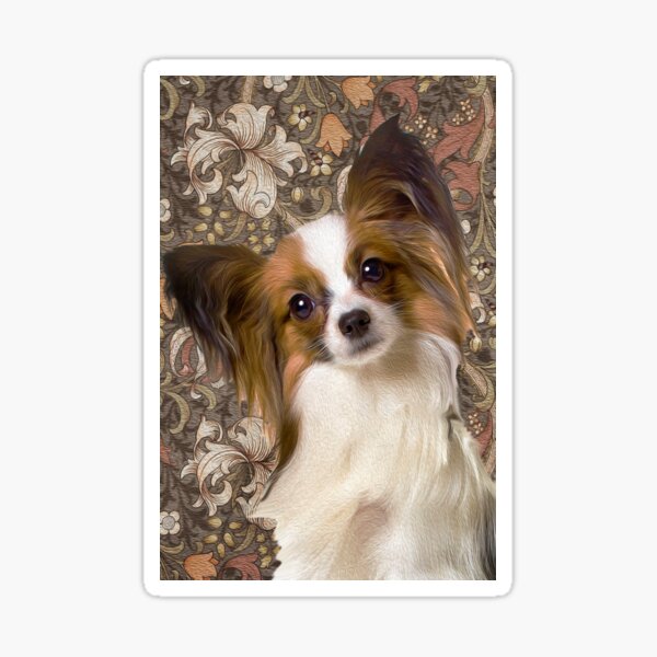 Morris - Miss little brown lady ! - The Chouchoukes Sticker