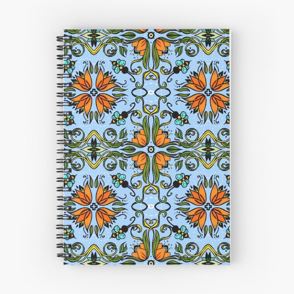 Item preview, Summer garden tile pattern designed and sold by Virginia Skinner.