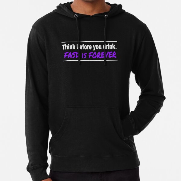 Spreading FASD awareness everywhere you go! Lightweight Hoodie