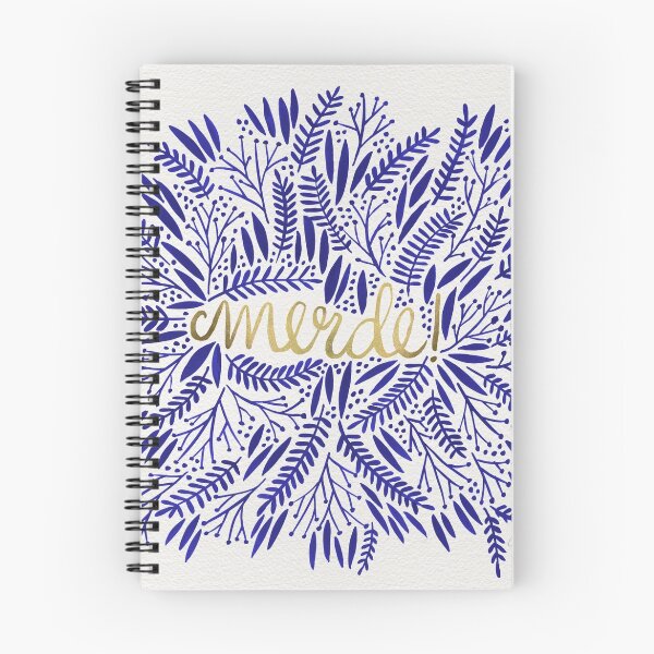 Item preview, Pardon My French – Navy & Gold designed and sold by Cat Coquillette.