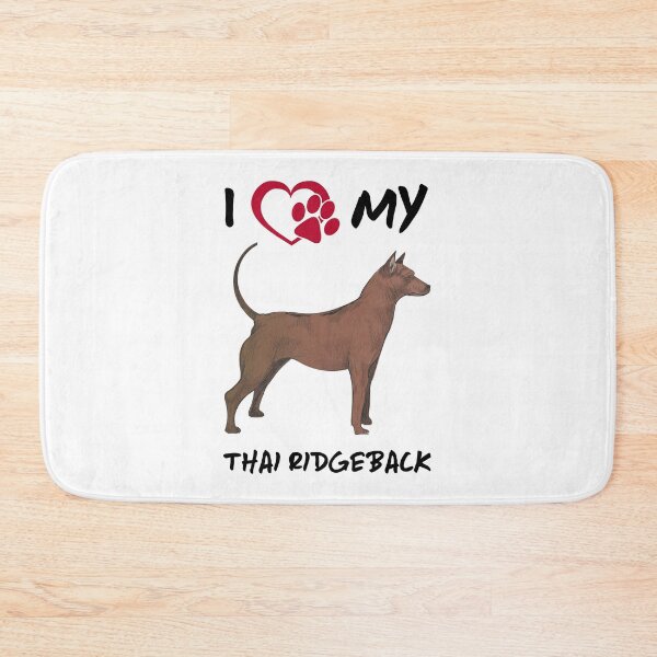 Item preview, I Heart My Thai Ridgeback designed and sold by PurefireDesigns.