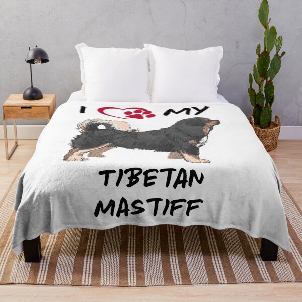 Item preview, I Heart My Tibetan Mastiff designed and sold by PurefireDesigns.