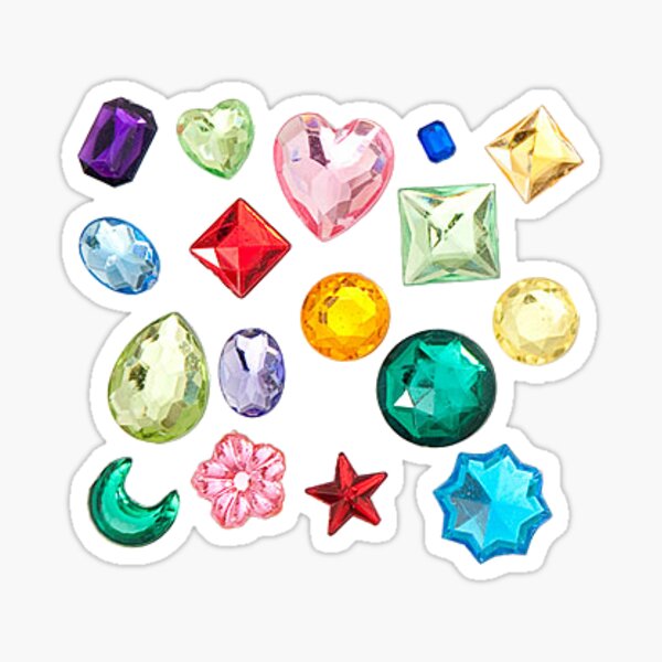 Gemstone stickers 3D – Anneswain