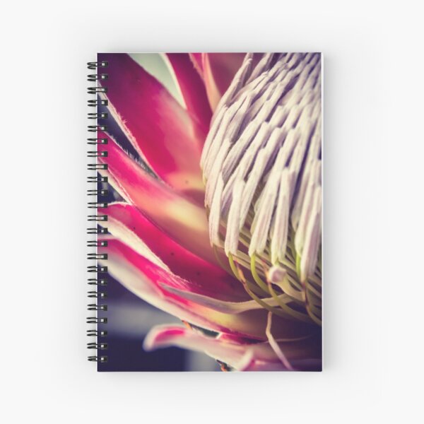 King protea patterns Spiral Notebook