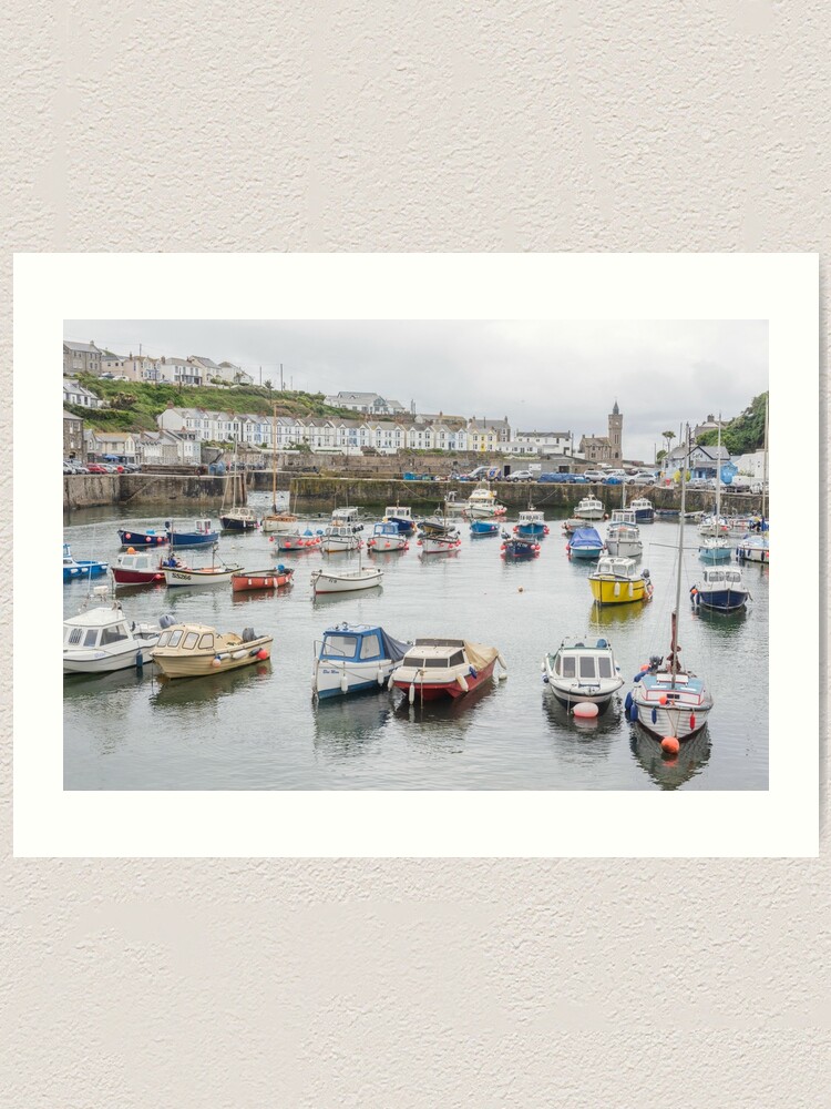 "Porthleven, Cornwall" Art Print for Sale by gracust Redbubble