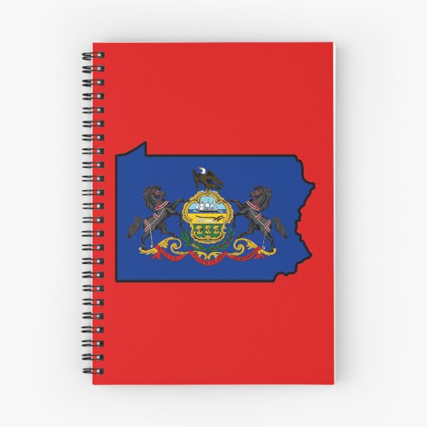 Item preview, U.S. STATES FLAGS/OUTLINES - PENNSYLVANIA designed and sold by WOOFANG.