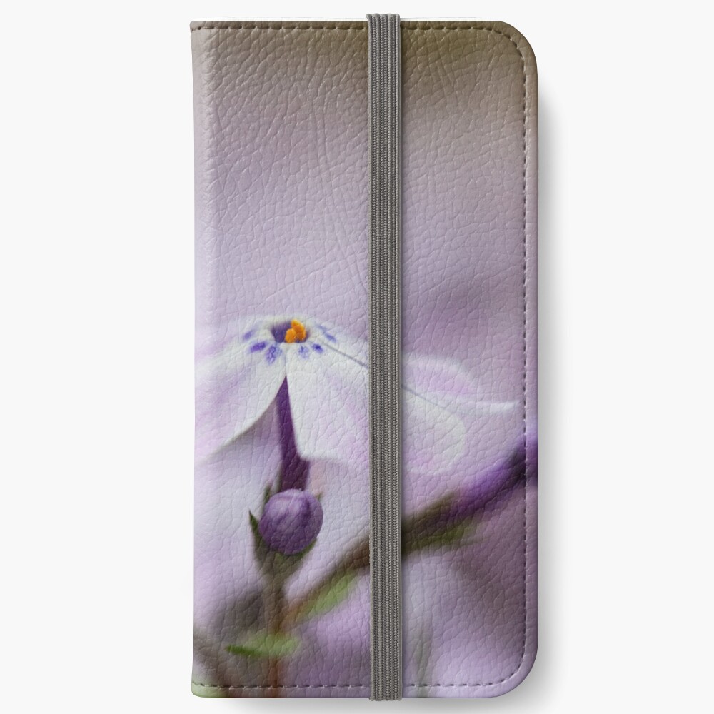 Lavender Spring Flowers iPhone Wallet