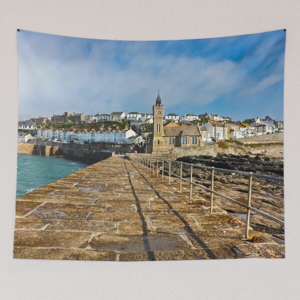 Item preview, Porthleven From The Breakwater designed and sold by Terri Waters Photography & Design.