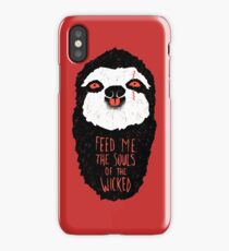 Evil Sloth iPhone Case
