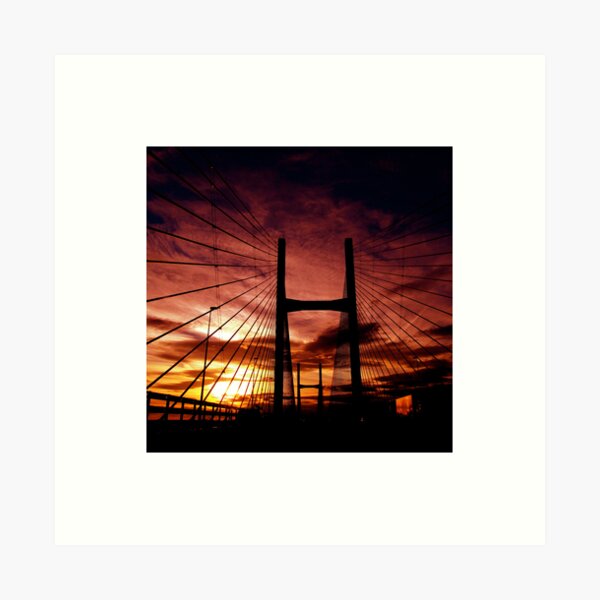 The Road To Swansea Art Print