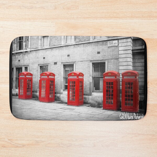 Item preview, Red phone boxes designed and sold by kwn1804.