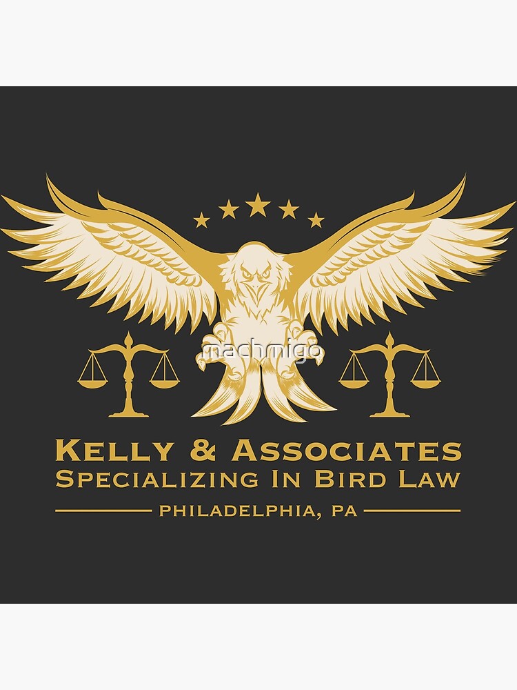 "Philadelphia Bird Law" Poster for Sale by machmigo Redbubble