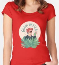 Grow Better! Fitted Scoop T-Shirt