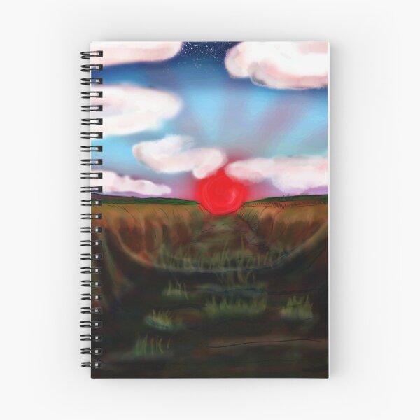 Artikelvorschau, Sonnenuntergang am Ende eines ausgetrockneten Flussbetts von Justin Cobb entworfen und verkauft von Justin Cobb.