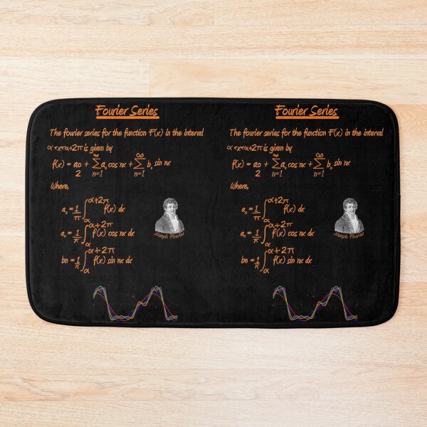 Item preview, Joseph Fourier and Fourier Series designed and sold by Red bubble Artist.
