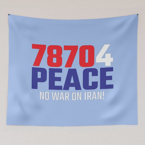 Item preview, 78704 (for) PEACE - No War on Iran! designed and sold by William Pate.